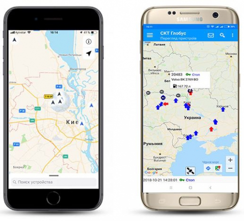 Система контроля транспорта СКТ « Глобус» фото