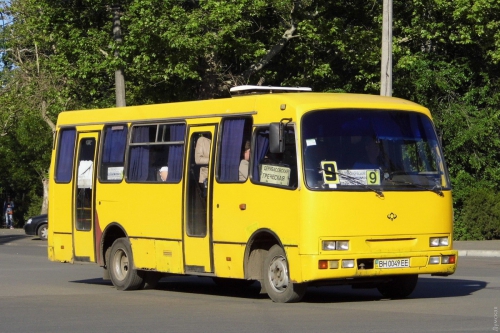 В Бердянске маршрутками могут пользоваться только работники учреждений фото