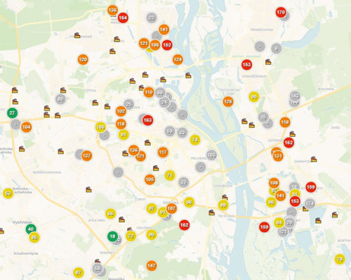 Воздух Киева снова стал самым грязным в мире фото