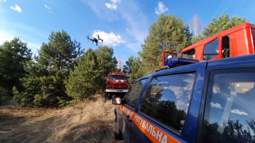 Пожар в Житомирской области: огонь охватил 200 га - видео и фото фото