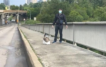 Правоохранители задержали мужчину, угрожавшего взорвать мост Метро фото