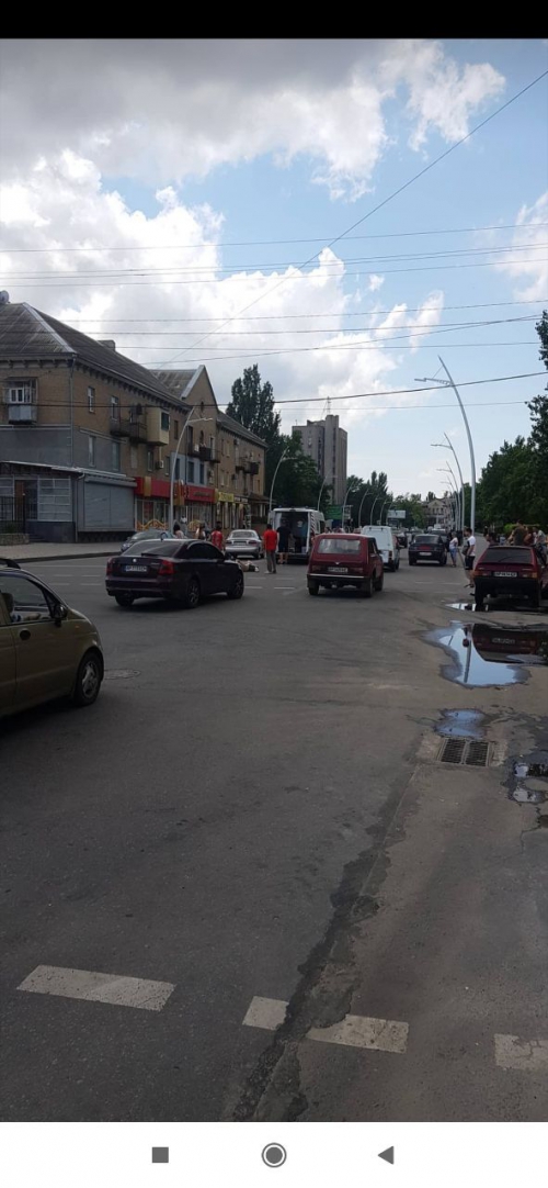 Возле Фороса на пешеходном переходе сбили женщину(ФОТО, ВИДЕО) фото