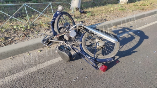 В Энергодаре водитель легковушки сбил мопедиста: мужчина в больнице (ФОТО-ВИДЕО) фото