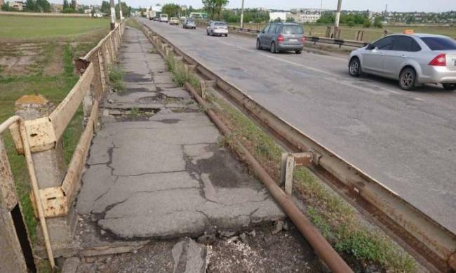 Когда мост на Константиновку ремонтировать начнут фото