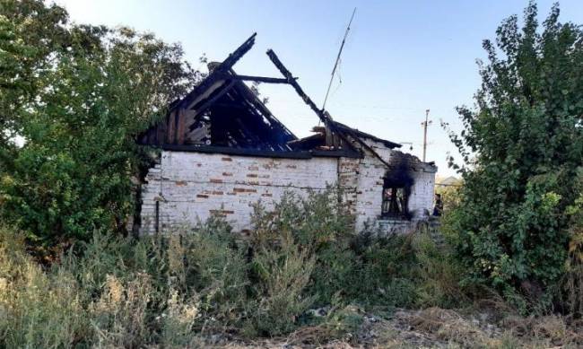 В Запорожской области на пожаре в частном доме погиб мужчина фото