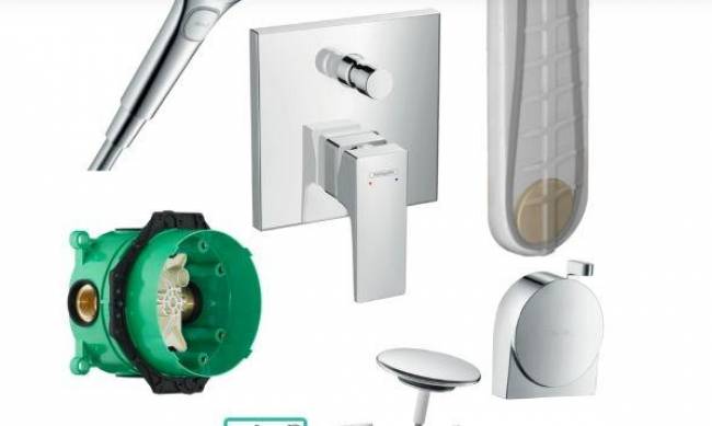 Душевые системы Hansgrohe фото