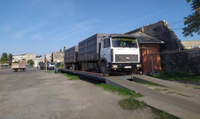 В Запорожской области большегрузные фуры загоняли на весы и выявляли нелегальные маршрутки фото