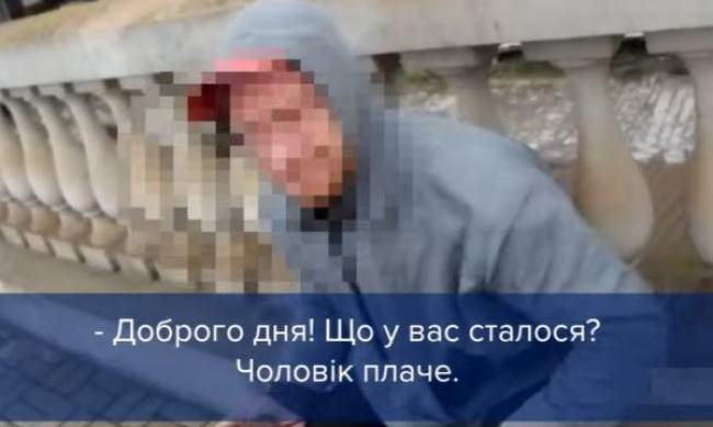 «Не хочу жить!»: полицейские показали видео спасения от суицида жителя Запорожской области фото