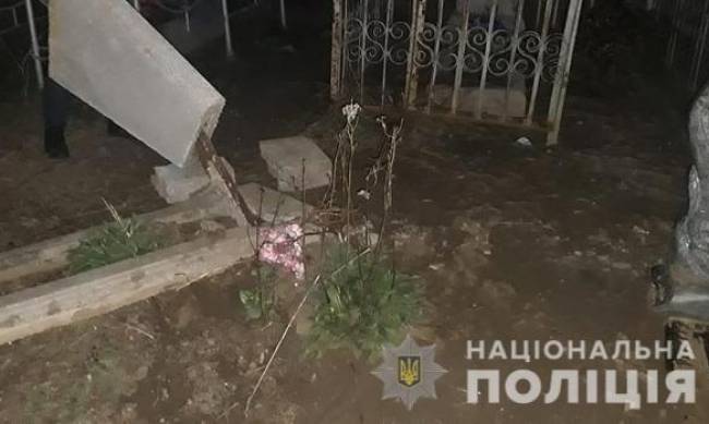 В Акимовском районе поймали кладбищенских вандалов фото