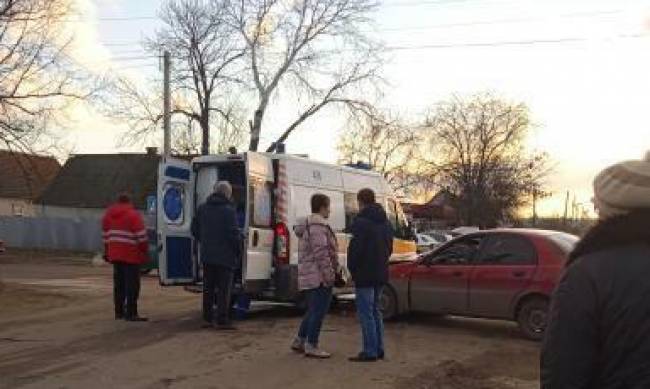 В Мелитополе такси попало в ДТП фото