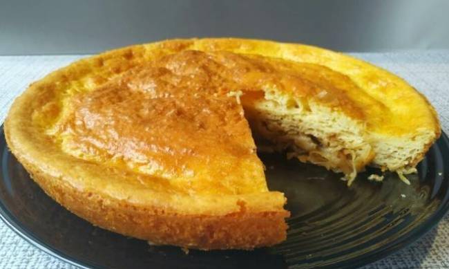 Рецепт дня: пирог с грибами и квашеной капустой фото