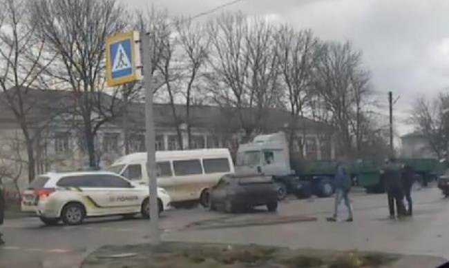 В Мелитополе ДТП на объездной фото