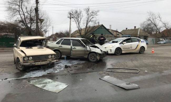 В Мелитополе произошло ДТП с пострадавшими  фото