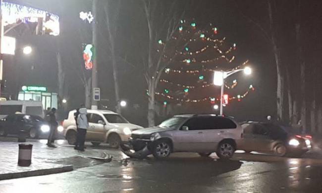 В полиции назвали виновника ДТП в центре Мелитополя  фото