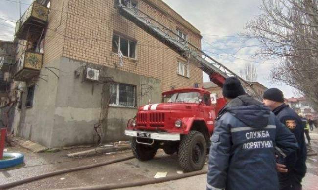 В Одессе произошел взрыв в многоквартирном доме. Есть пострадавшие  фото