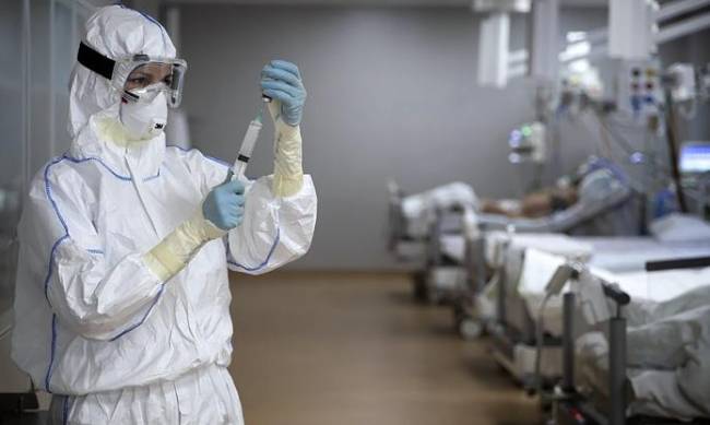 Сколько пациентов с ковидом лечатся в мелитопольском госпитале фото