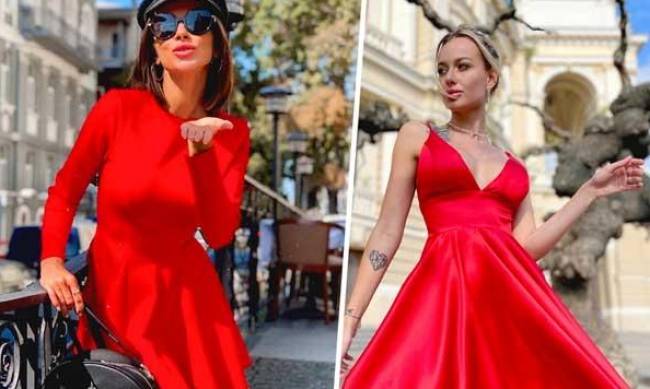  Красное платье – абсолютный хит года  фото