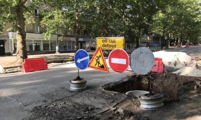 Когда завершат ремонт улицы Гризодубовой в Мелитополе  фото
