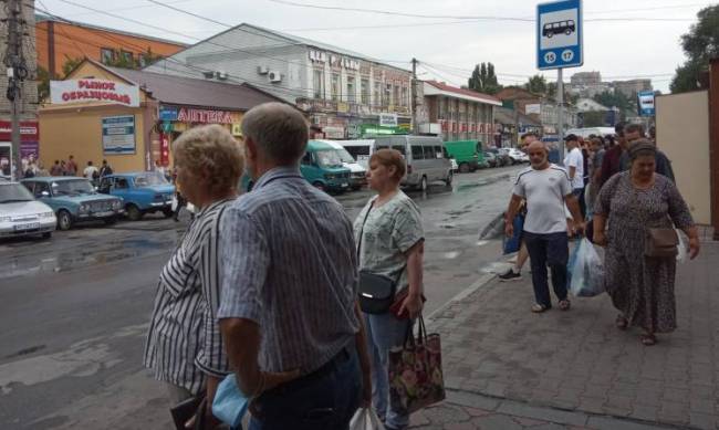 В Мелитополе печаль с маршрутками  фото