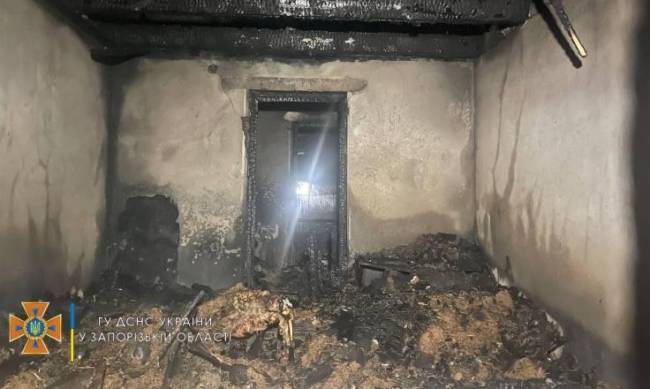 В мелитопольском селе на пожаре погиб мужчина фото