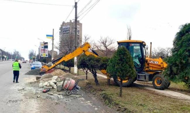 В Мелитополе возобновлен ремонт главного проспекта фото