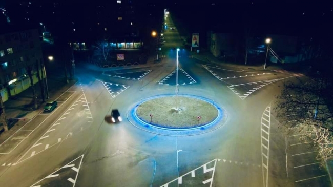 В Мелитополе доработали круговой перекресток на улице Шмидта фото