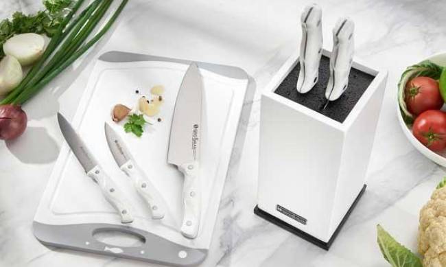 Набір кухонних ножів GROSSMAN Alaska - білосніжно гострий та дійсно корисний фото
