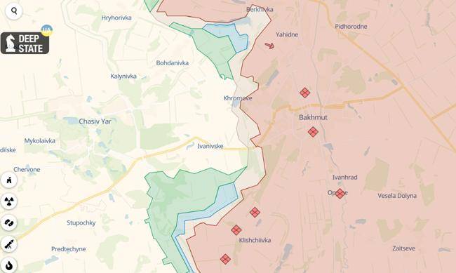 ЗСУ відбили в окупантів частину Бахмута фото