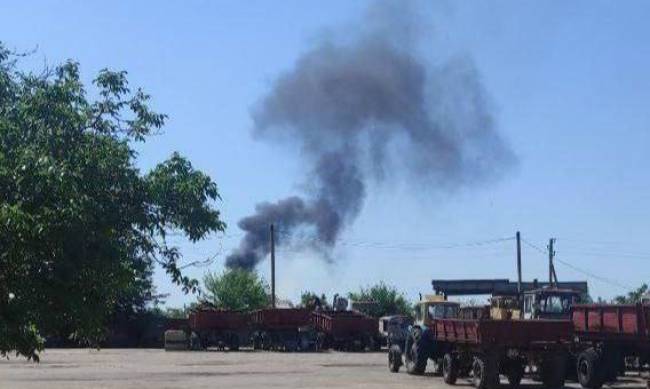 В окупованій Якимівці знищені ворожі склади фото