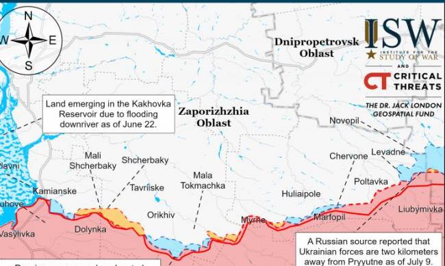 Стало відомо, які підрозділи ворог перекинув на Запорізький напрямок фото