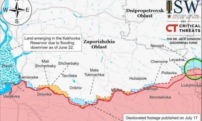 Загарбники рф тікають з Запорізького напрямку, - ISW фото