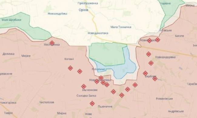 Окупанти посилюють оборону на Мелітопольському напрямку, намагаючись утримати лінію фронту  фото