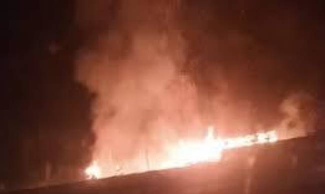 Выгорел полностью: в  Краснодарском крае уничтожен цех по производству   FPV- дронов фото