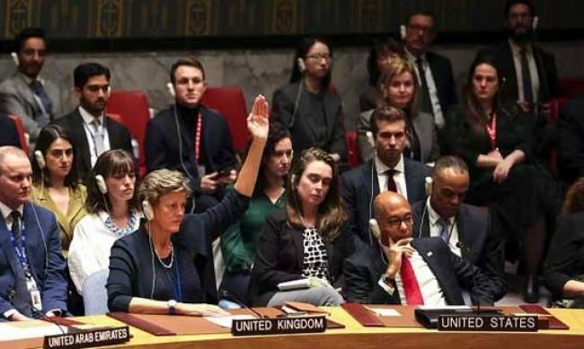США наклали вето на резолюцію ООН щодо припинення вогню в Секторі Гази фото