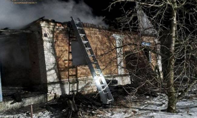 У Запоріжжі на пожежі в приватному будинку загинув чоловік фото