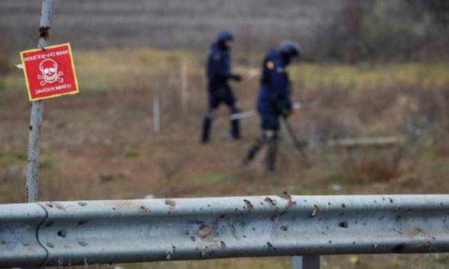 У Гуляйполі сапери знешкодили залишки снаряда від РСЗВ “Ураган” фото