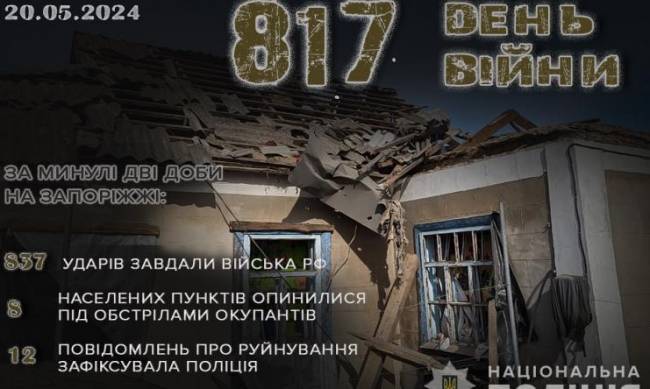 У Запорізькій області під час ворожого артилерійського обстрілу поранення отримала місцева мешканка фото